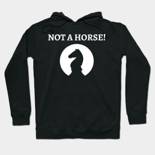 Chess knight - not a horse Hoodie